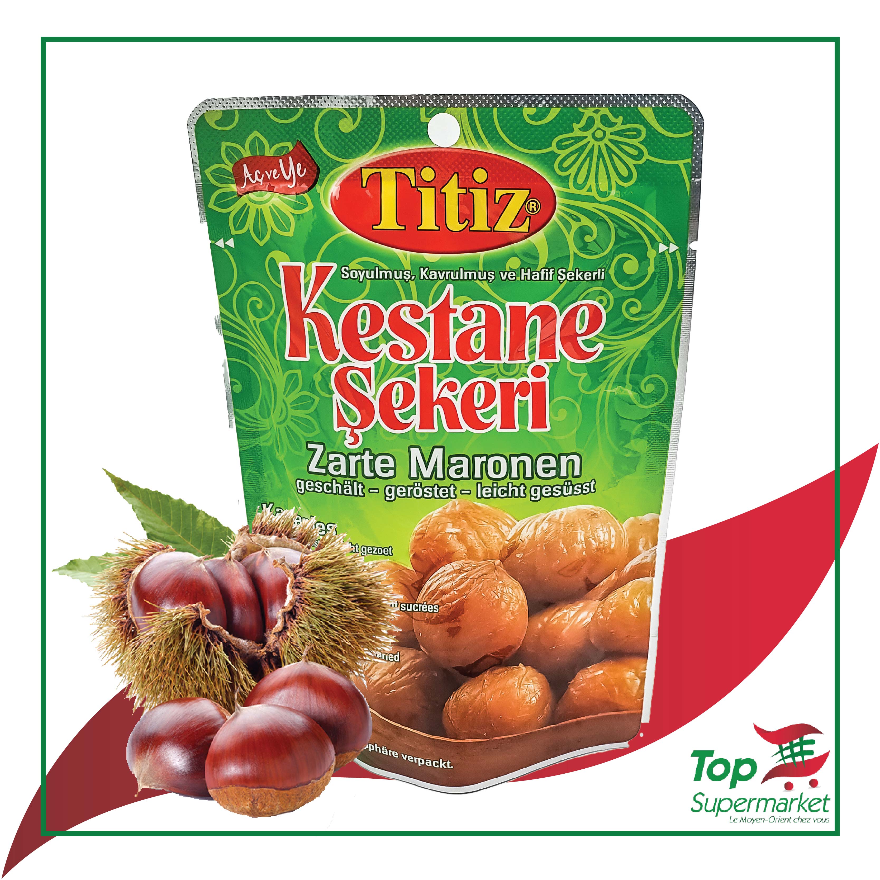 Titiz Chataignes sucrées 125gr